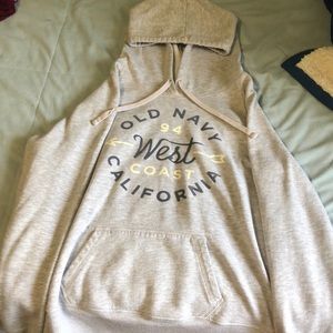 Grey old navy hoodie🐩